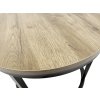 Set okrúhlych kávových stolíkov 70 50cm 2ks Dub sonoma6