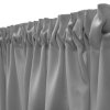 Jednofarebný záves -  Sivý 140 x 247 cm
