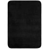 Kúpeľňový koberček NINA v čiernej farbe 50 x 70 cm
