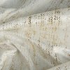 Hotový zamatový záves DARA s lesklou potlačou – krémový, 140 × 250 cm
