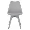 Jedálenská stolička MARK s podsedákom - sivá