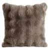 Luxusná kožušinová obliečka na vankúš LILY 45x45cm béžová