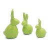Veľkonočná figúrka zajačika v zelenej farbe