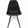 Jedálenská stolička EVA čierna čierne nohy 5