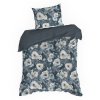 Posteľné obliečky KIRA v granátovomodrej farbe