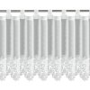 Hotová záclona ARTEMIDA 150 x 70 cm na pútkach - biela