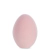 Veľkonočná dekoračná figurka vajíčko - svetloružová