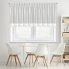 Záclona LUISA s riasiacou páskou 200x70 cm - biela
