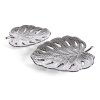 Dekoratívna miska KARLO 20x15 cm - strieborná
