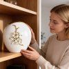 Dekoratívna keramická váza SARA 20x7x21 cm - biela