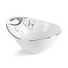 Dekoratívna misa ARIANA 23x17x10 cm - biela