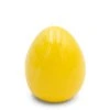 Keramická figúrka v tvare vajíčka 9x9x10 cm – žltá