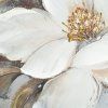 Ručne maľovaný obraz na plátne 70x100 cm – krémový