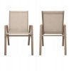 Záhradná stolička POLA béžová 3