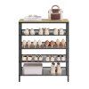 Skrinka na topánky LBS038B88 75x28x93 cm – Dub artisan