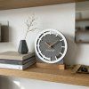 Drevené stojacie hodiny Grey&White OAK 8