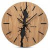 Drevené nástenné hodiny Oak Soul – dubový