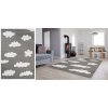 Moderný koberec HOME art - obláčiky
