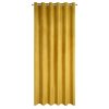 Zamatový záves MELANIE 215x250cm horčicový