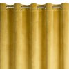Zamatový záves MELANIE 215x250cm horčicový