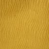 Zamatový záves s vlnitým vzorom LILI - horčicovožltý