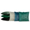 Zamatová dekoračná obliečka na vankúš BLINK20 45x45cm - tmavozelená