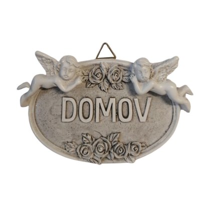 Cedulka na zavěšení domov