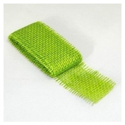 Juta stuha š5cm/2m zelená