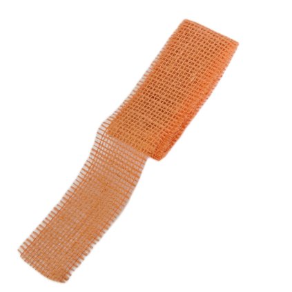 Juta stuha š5cm/2m sv.oranžová