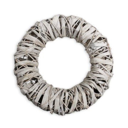 Kruh proutí 25cm šedá