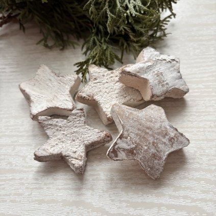 Kokosová hvězda bělená