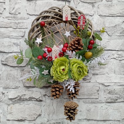 Vánoční věnec kód: VX 0185