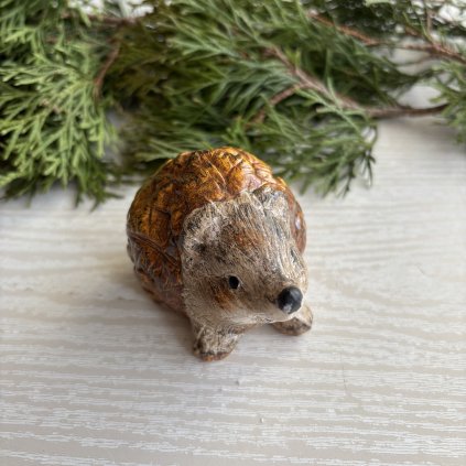 Dekorace z keramiky - Ježek MT608-S