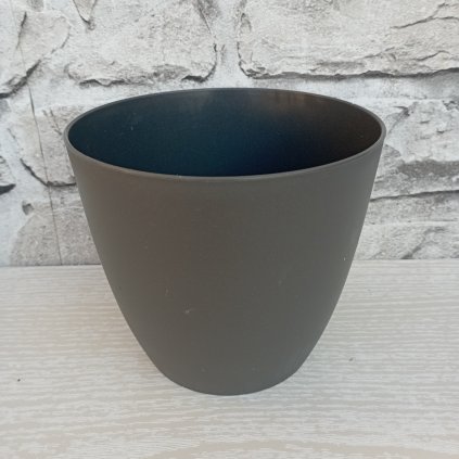 Obal plast antracit 13cm mat
