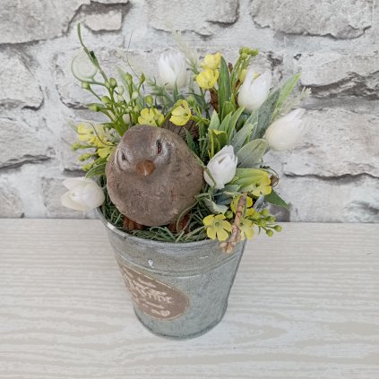 Dekorace s ptáčkem kód: JAR 23