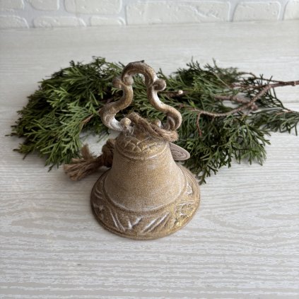 Dekorace PF 401 kovový zvonek