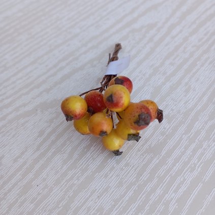 Umělá jeřabina svazek 12 kusů