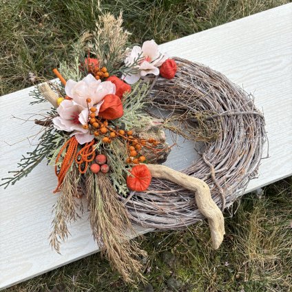 Podzimní věnec s Ježkem kód: POD 6