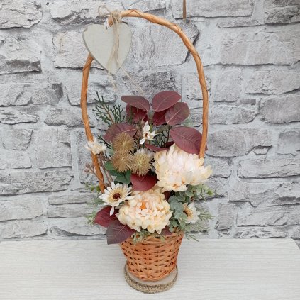 Dekorace v košíku kód: HR 23