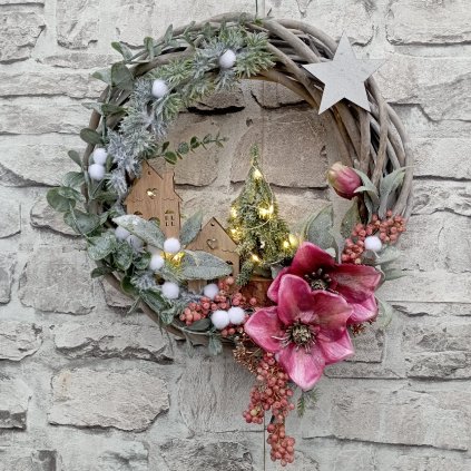 Vánoční věnec kód: VX 0571