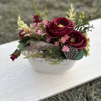 Dekorace s růžemi kód: CE 20