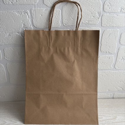 Taška papírová řezná 24x31x10cm