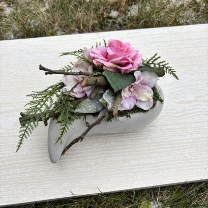 Betonové srdce kód: HR 59