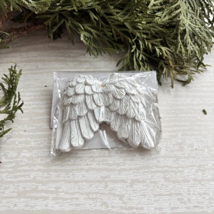 Andělská křídla bílá 5,5x5,5cm