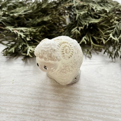 Svíčka beránek 5x6cm