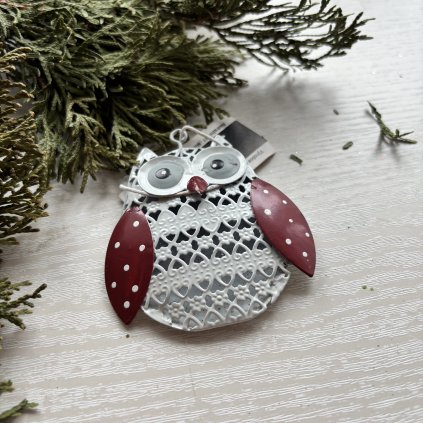 Kovová sova K1141/1