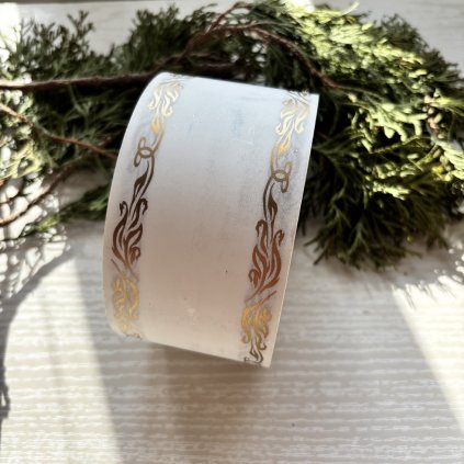 Smuteční stuha bílá/ mix