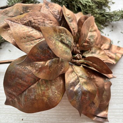 Umělý květ Poinsetia