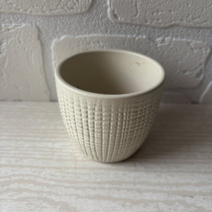 Keramický květináček Scheurich béžový kód: UPX174