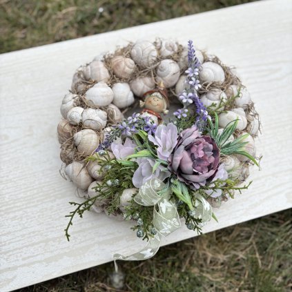 Dekorační věnec na dveře  - kód: JAR 15